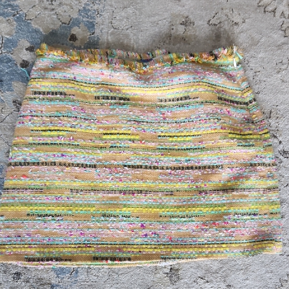 Le Superbe Multicolor Textured Women's Skirt